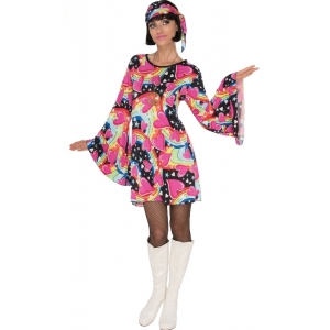 GO GO Girl Costume Hippie Costume - Women 60s Costumes